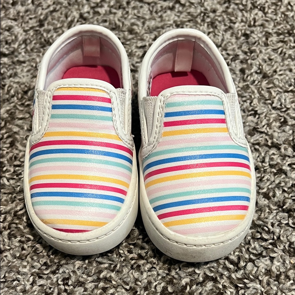 Carter's Multicolor Striped Kids Sneakers